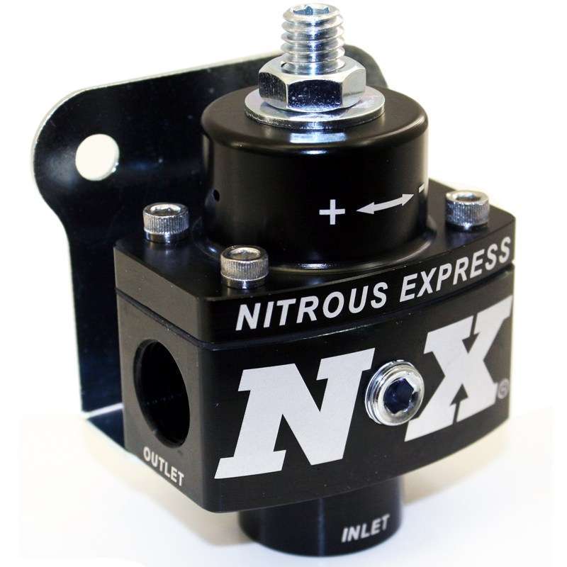 Nitrous Express NXS15951 Fuel Pressure Regulator Non-Bypass with 4 to 11 psi Range