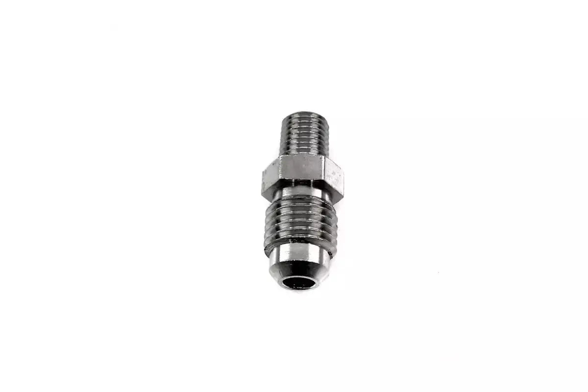 Nitrous Express NXS16179 Ford Fuel Rail Fitting -4 Male to 1/16 in NPT Male Brass Nickel Plated
