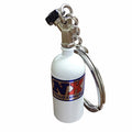 Nitrous Express NXS16422 Mini Bottle Keychain Aluminum White