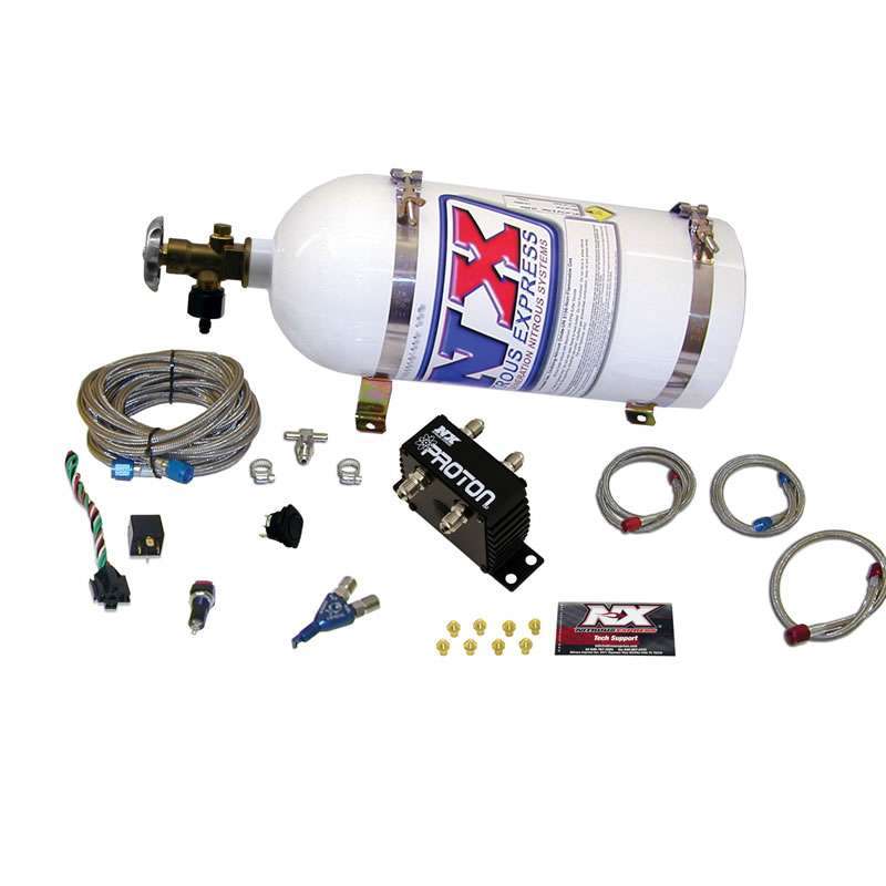 Nitrous Express Proton EFI Nitrous System 20420-10, Single Stage, 10 lb Bottle, 35-75 HP Increase