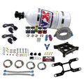 NITROUS EXPRESS 66042-10 Dual Stage Billet Crossbar Nitrous Oxide System with 10 lb Bottle