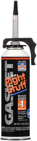 Permatex PEX85224 The Right Stuff Silicone Sealant, 7.5 oz Aerosol, Black