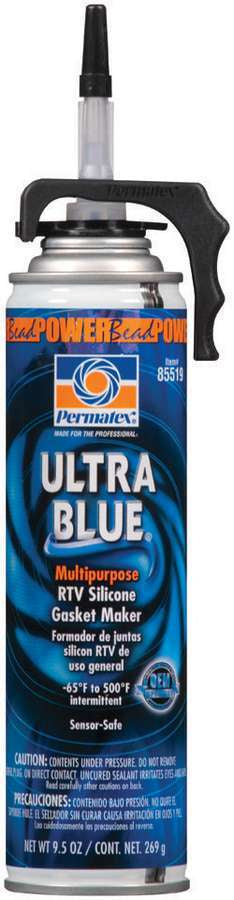 Permatex Powerbead Ultra Blue RTV Silicone Sealant 9.5 oz Aerosol