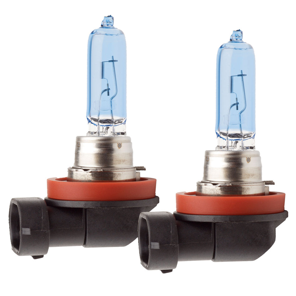 PIAA H9 Xtreme White Plus Halogen Headlight Bulb Pair, 55 Watts, White Light