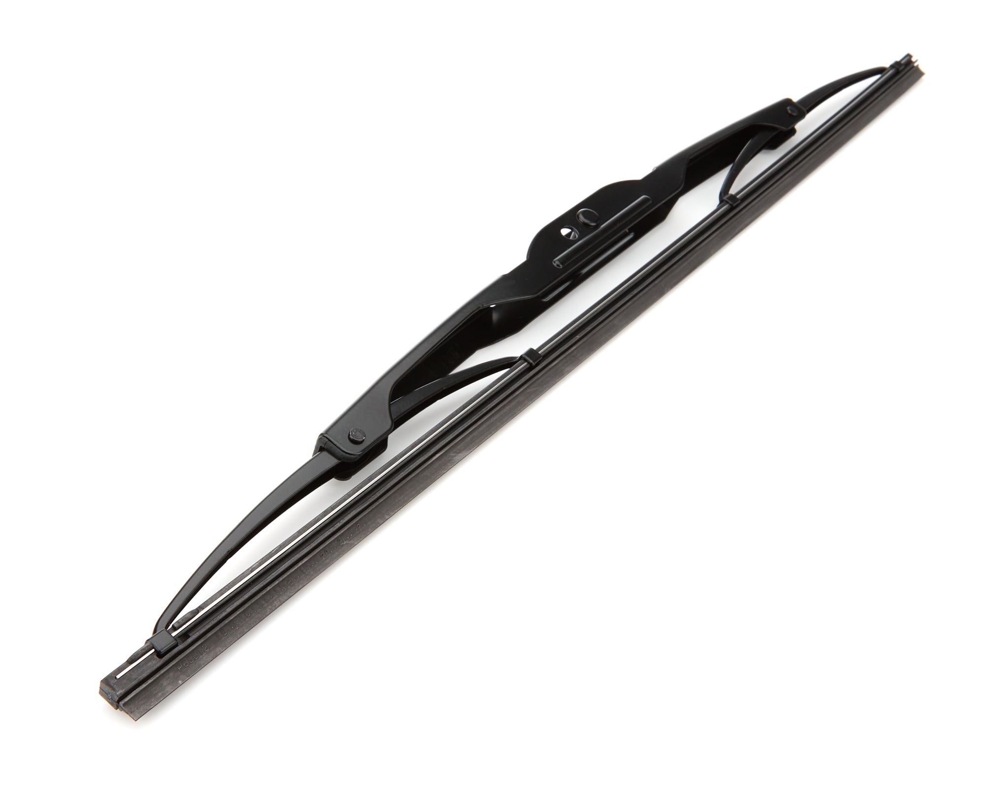 PIAA 95060 24-Inch Silicone Wiper Blade with Steel Frame and Black Powder Coat Finish