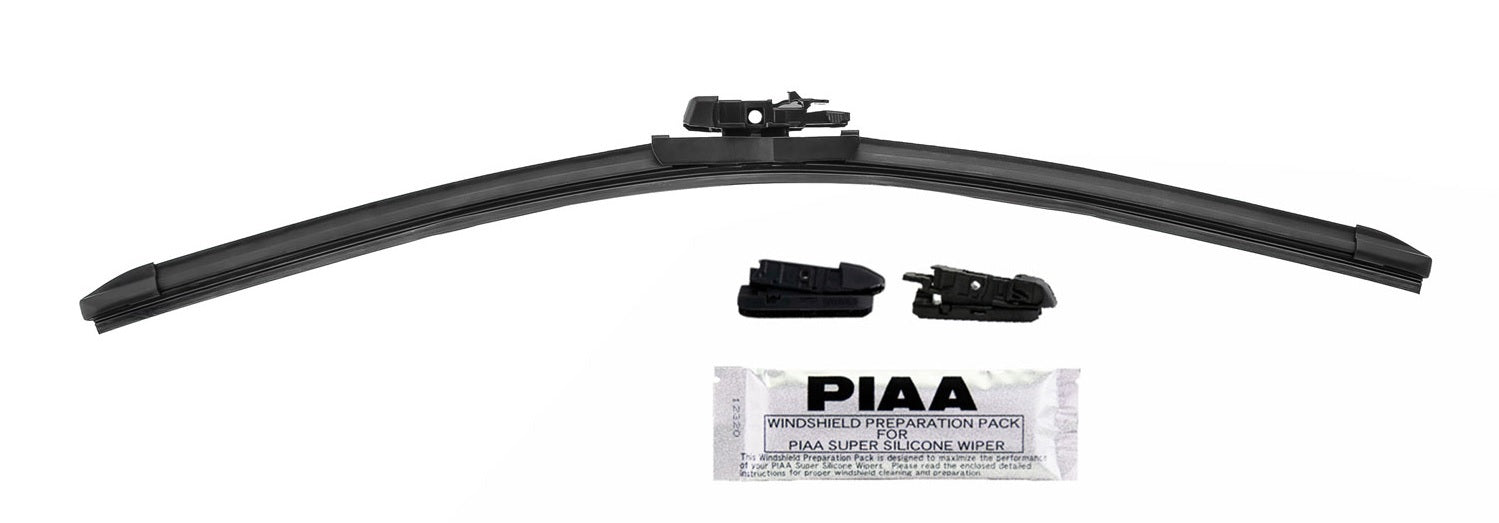PIAA 97053 Si-Tech Silicone Wiper Blade 21 Inch Black Steel Frame