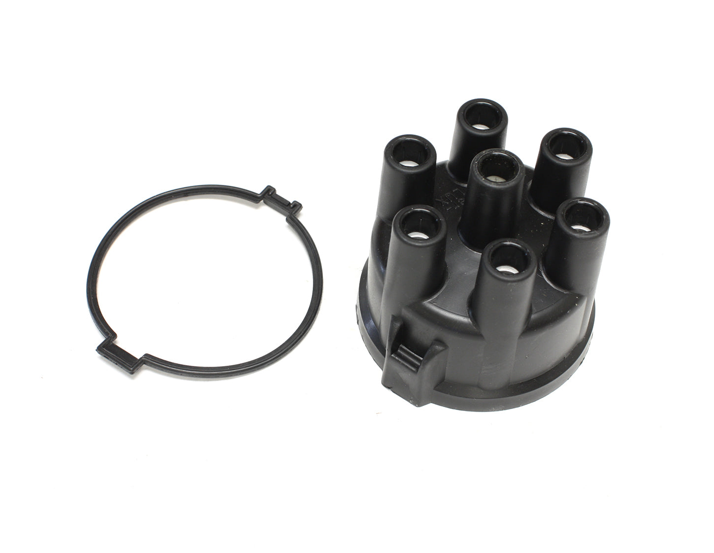 PerTronix Ignition 022-1602 Distributor Cap for 6-Cylinder Distributors with Socket Style Terminals and Stainless Steel Connectors
