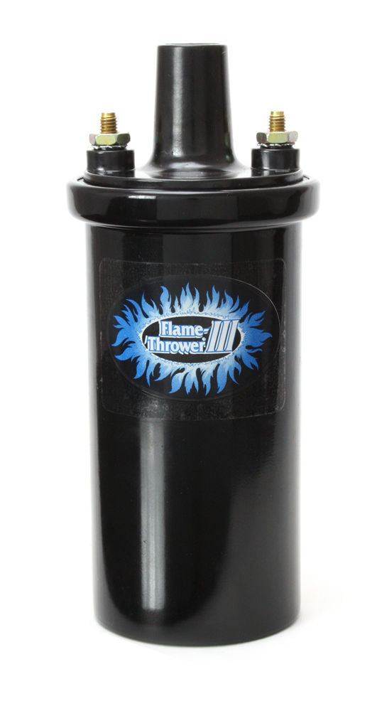 PerTronix Ignition 44011 Flame-Thrower III Oil Filled Ignition Coil, 45,000 Volts, Black, Female Socket
