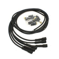 PerTronix Ignition PRT706180 Spark Plug Wire Set 7mm Universal for 6-Cylinder Engines, Black, Flame-Thrower Series