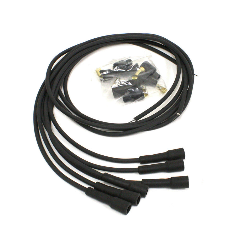PerTronix Ignition PRT706180 Spark Plug Wire Set 7mm Universal for 6-Cylinder Engines, Black, Flame-Thrower Series