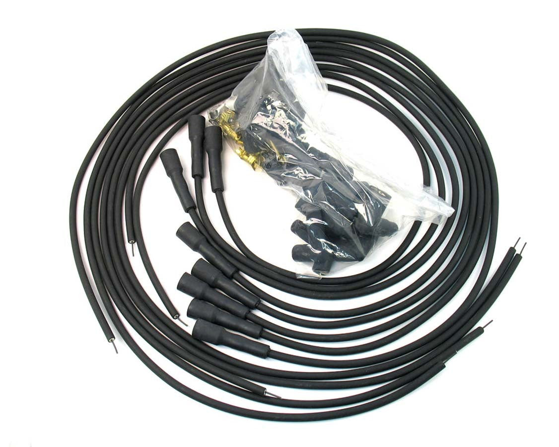 PerTronix Ignition 708180 7mm Universal Stock-Look Spark Plug Wire Set with Spiral Core and Straight Plug Boots