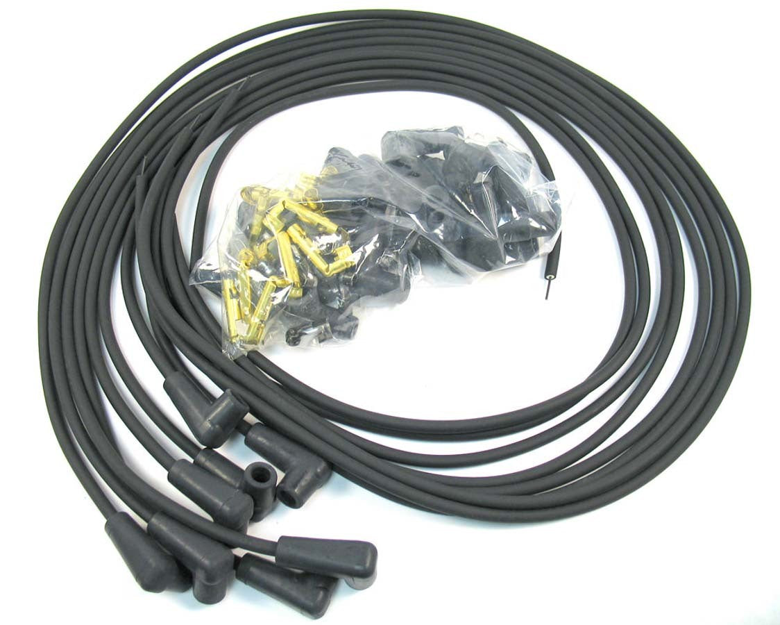 PerTronix Ignition 708190 7mm Universal Stock Look Spark Plug Wire Set with Spiral Core and 90 Degree Boot