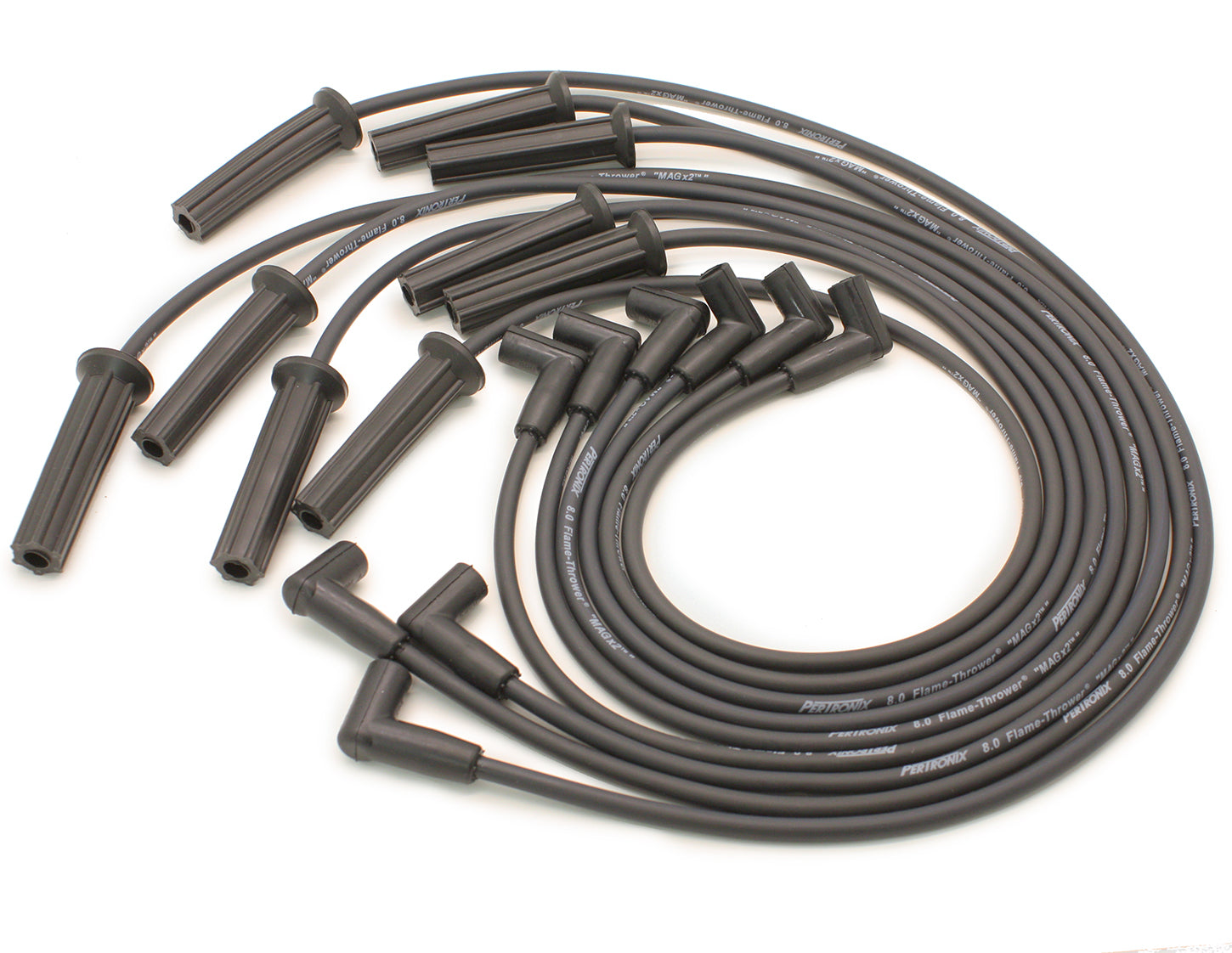 PerTronix Ignition PRT808216 8mm Magx2 Spiral Core Spark Plug Wire Set for GM V8 Engines