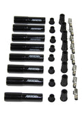 PerTronix Ignition PRT8562HT-8 Ceramic Spark Plug Boot Kit, Straight, 8 mm, Black, Set of 8