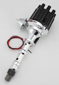 PerTronix Ignition D101700 Flame-Thrower Plug N Play Billet Distributor with Magnetic Pickup and Vacuum Advance for Chevy 348/409