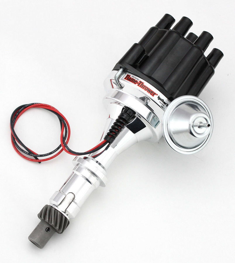 PerTronix Ignition D120700 Pontiac V8 Billet Distributor with Black Cap and Hall Effect Pickup