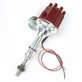 PerTronix Ignition D130701 SBF Billet Distributor with Red Female Cap and Magnetic Pickup