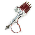 PerTronix Ignition D130711 SBF Billet Distributor with Red Male Cap and Magnetic Pickup