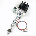 PerTronix Ignition D132700 BBF Billet Distributor with Black Cap for 351C Engine