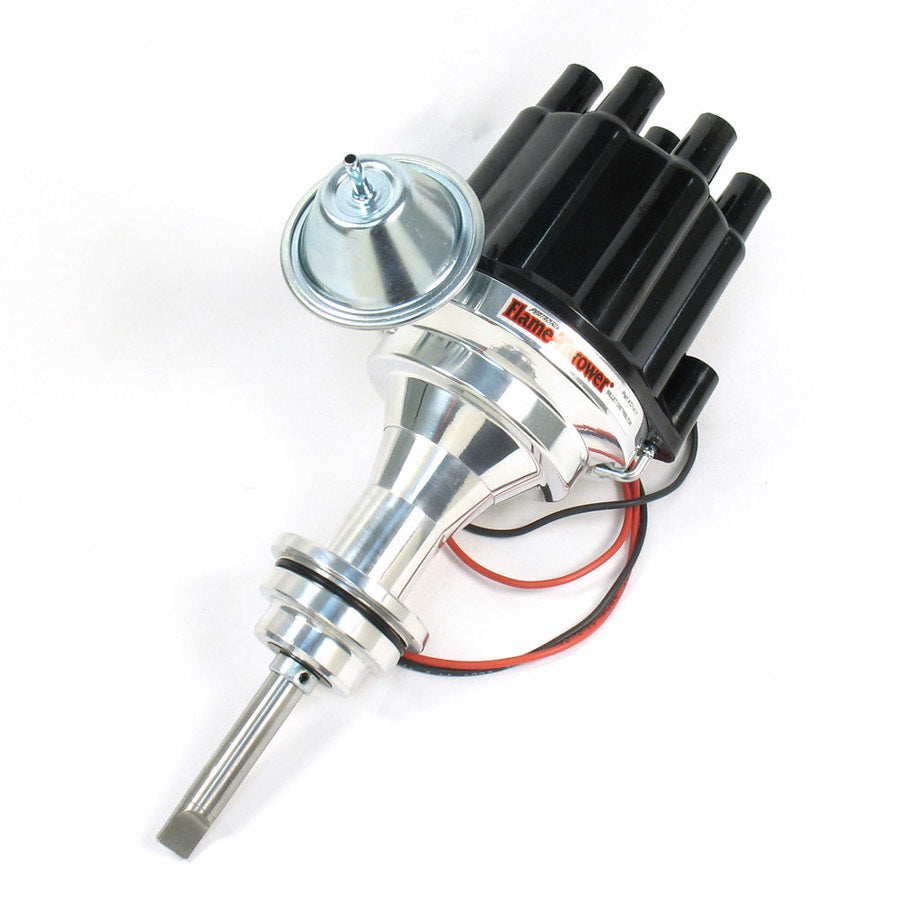 PerTronix Ignition D141700 SBM Billet Distributor with Black Cap for Small Block Mopar