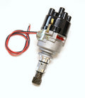 PerTronix Ignition D190500 Flame-Thrower Performance Cast Distributor for Ford and Lotus Twin Cam Engines, Mechanical Advance, Magnetic Pickup, Socket Style, Black Finish