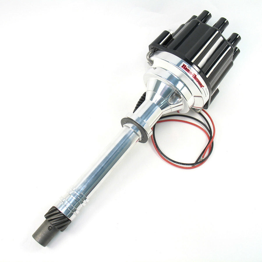 PerTronix Ignition D200800 Chevy V8 Billet Marine Distributor with Black Cap