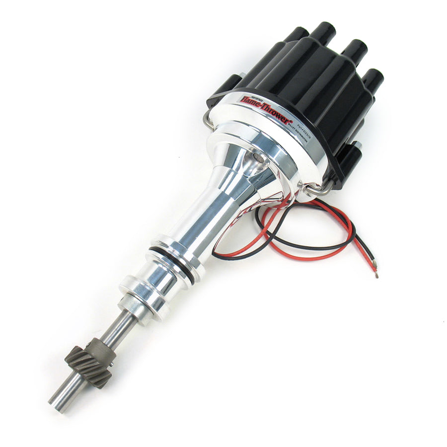 PerTronix Ignition D230800 SBF 302 Billet Marine Distributor with Black Cap