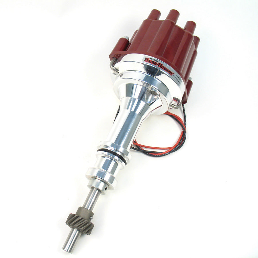 PerTronix Ignition D231801 Marine Distributor for Ford 351W with Red Cap and Mechanical Advance