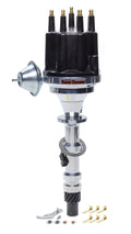 PerTronix Ignition D301710 Billet Distributor for Chevy 348/409 with Magnetic Pickup and Vacuum Mechanical Advance, Black