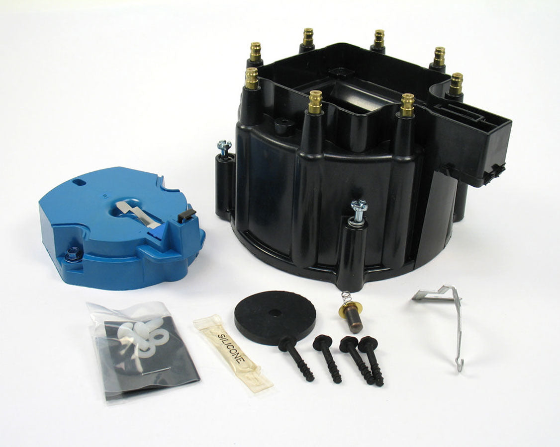 PerTronix Ignition D4000 GM V8 Cap and Rotor Kit with Brass Terminals and Twist Lock Design
