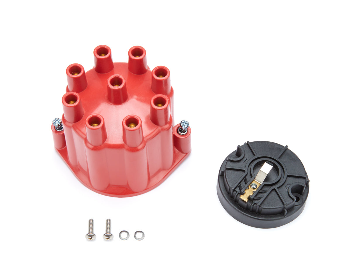 PerTronix Ignition D600701 Distributor Cap and Rotor Kit with Brass Terminals and Twist Lock Design