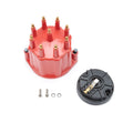 PerTronix Ignition D600711 Distributor Cap and Rotor Kit with Brass Terminals and Twist Lock for V8 Distributors