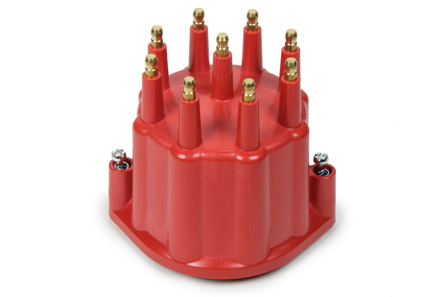 PerTronix Ignition D650711 Distributor Cap with Brass Terminals and Twist Lock for V8 Engines