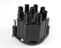 PerTronix Ignition D651700 Marine Distributor Cap with Brass Terminals, Socket Style, Twist Lock, Black Plastic, Non-Vented for 8-Cylinder Engines