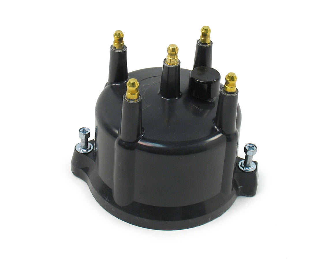 PerTronix Ignition D654710 Distributor Cap for 4-Cylinder Engines with Brass Terminals and Vented Design