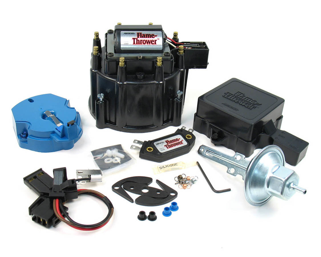 Pertronix Ignition D8010 Hei Tune-Up Kit with Black Cap for Chevy, Buick, Oldsmobile, Pontiac V8 Engines