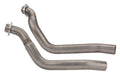 Pypes Performance Exhaust DFF10S Intermediate Pipe for Ford Fairlane 1966-1971, 2.5 Inch Stainless Steel