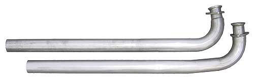 Pypes Performance Exhaust DGA13S Intermediate Pipe for Pontiac 1964-1981, 2.5 Inch Diameter, Stainless Steel