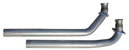 Pypes Performance Exhaust DGF13S Intermediate Pipe for Pontiac V8, 2.5 Inch Diameter, Stainless Steel, 1967-1970 Pontiac Passenger Cars