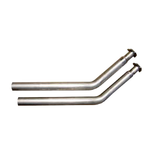 Pypes Performance Exhaust DGU15S Stainless Steel 2.5-Inch Intermediate Pipes for GM X-Body 1962-67 Nova SBC with Stock 3-Bolt Ram Horn Manifolds