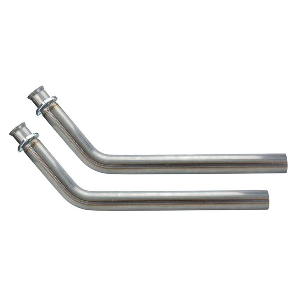Pypes Performance Exhaust DGU16S Intermediate Pipe for Small Block Chevrolet 2.5 Inch Diameter Stainless Steel