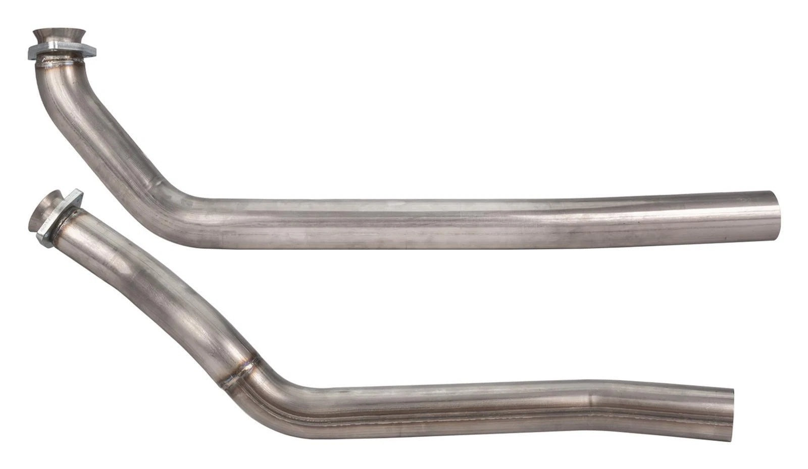Pypes Performance Exhaust DGU18S Intermediate Pipe for 1965-1970 Chevy B-Body with 2.5 Inch Diameter, Stainless Steel, Natural Finish