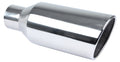 Pypes Performance Exhaust EVT407 Monster Clamp-On Exhaust Tip, 4 Inch Inlet, 7 Inch Round Outlet, 18 Inch Length, Polished Stainless Steel