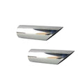 Pypes Performance Exhaust EVT49 Stainless Steel 2.5 Inch Round Slip-On Exhaust Tip, 9 Inch Length