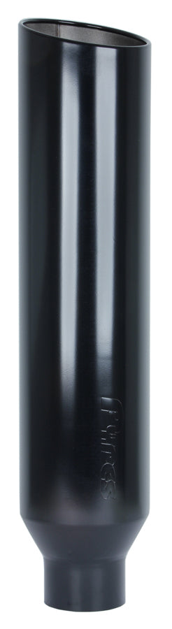PYPES Performance Exhaust EVT508-36B Exhaust Stack, 5 Inch Diameter Inlet, 8 Inch Round Outlet, 36 Inches Tall, Black Powder Coat Finish