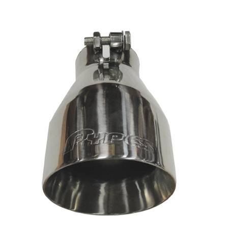 Pypes Performance Exhaust EVT94 Camaro 4.5 Inch Double Wall Exhaust Tip with Beveled Edge and Angled Cut