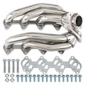 Pypes Performance Exhaust HDR54S Short Tube Headers for 2005-2010 Ford Mustang 4.6L V8, 1.625 Inch Primary Diameter, Polished Stainless Steel