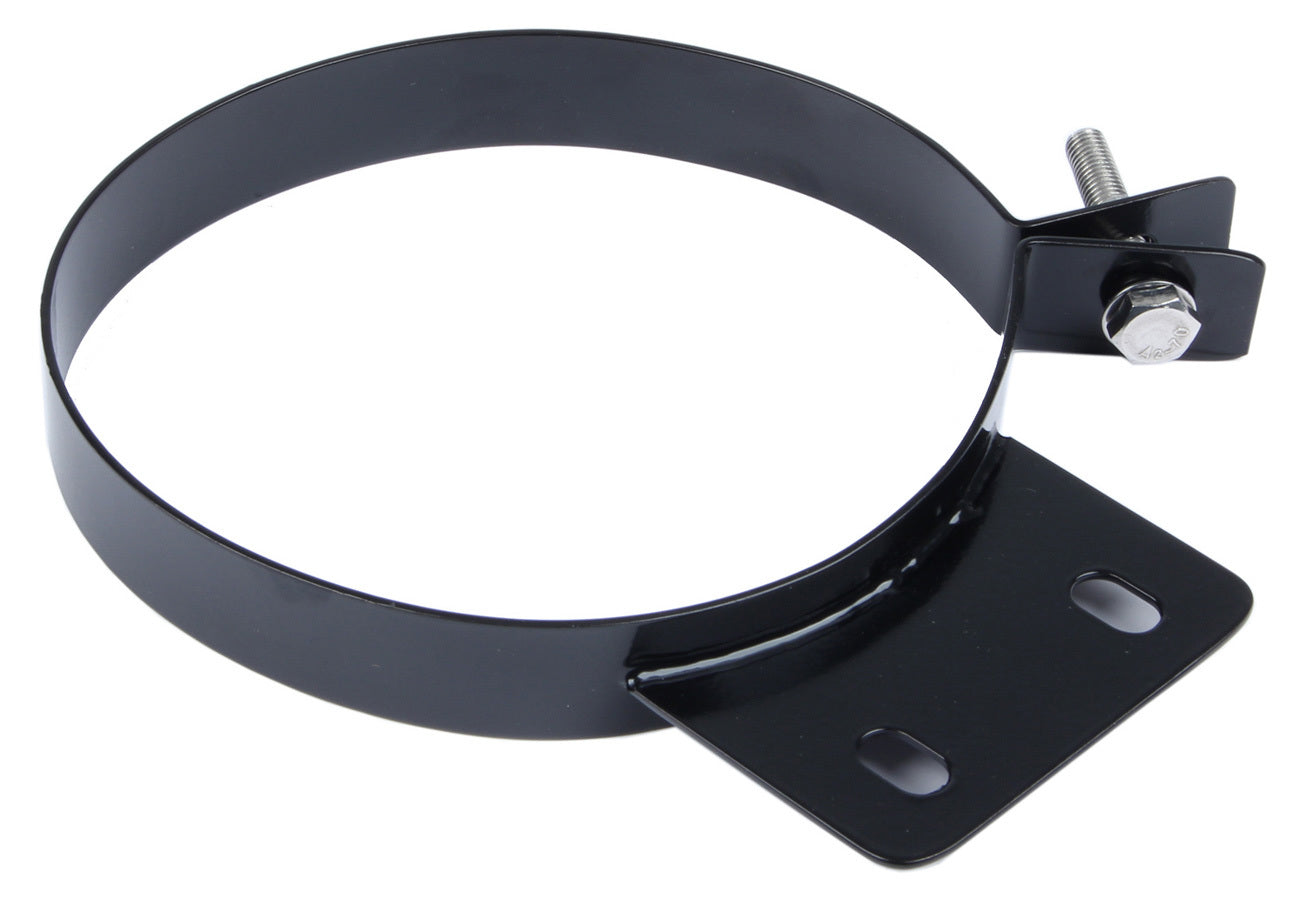 Pypes Performance Exhaust HSC006B Stack Clamp, 6-Inch Stainless Steel, Black Finish