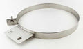 Pypes Performance Exhaust HSC008 Stack Clamp, 8-Inch Diameter, Stainless Steel, Polished Finish
