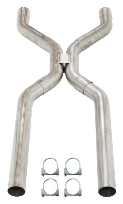 Pypes Performance Exhaust HVA13 3-Inch Universal Stainless Steel H-Pipe